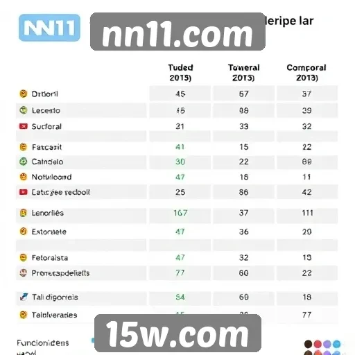 Comparativo de desempenho de nn11.com com concorrentes